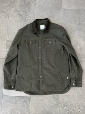 NWOT Katin Olive Green Lightweight Shirt Jacket